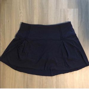 Lululemon navy tennis skirt